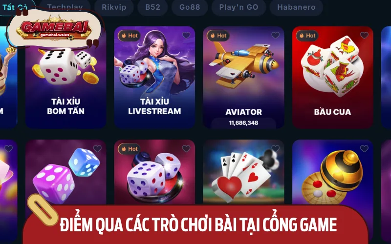 Cổng game hiện đang nắm giữ những siêu phẩm trò chơi nào