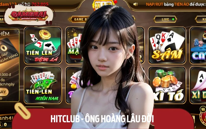 Hitclub gây ấn tượng bằng giao diện đánh bài trẻ trung và hiện đại