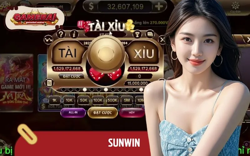 Sunwin là nền tảng chơi Tài Xỉu nổi tiếng tại châu Á