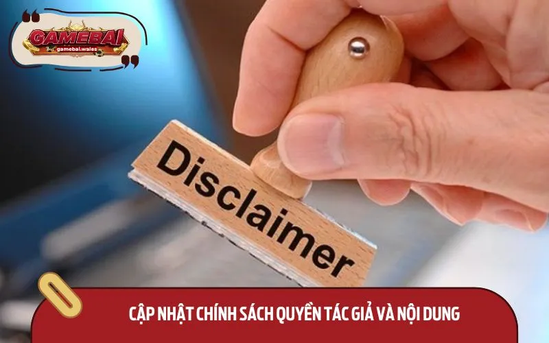 Nhà cái thiết lập chính sách quyền tác giả và nội dung chặt chẽ