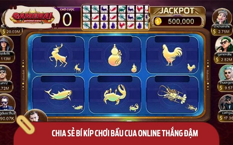 Chia sẻ bí kíp chơi bầu cua online thắng đậm