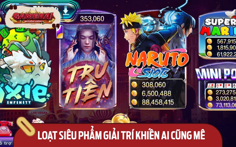 Chơi game thỏa thích với kho game siêu cháy ở cổng game 