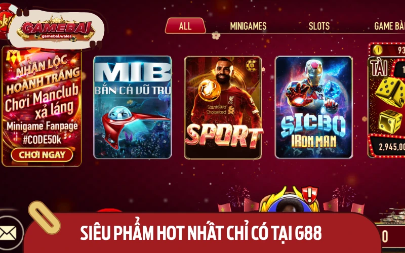 Tổng hợp loạt siêu phẩm cực hay tại G88