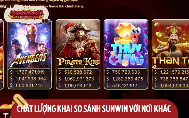 SUNWIN nổi bật ra sao so với đối thủ cùng phân khúc