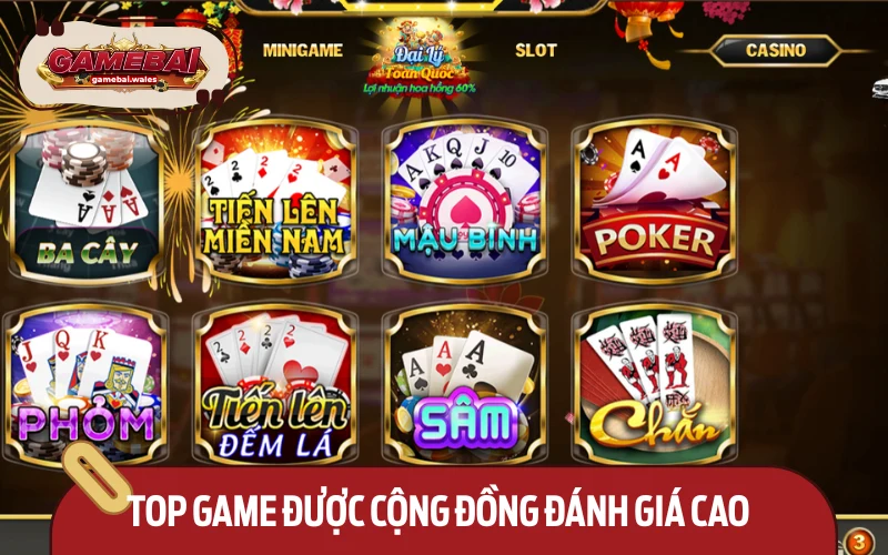 Loạt sản phẩm được nhiều người yêu thích tại cổng game