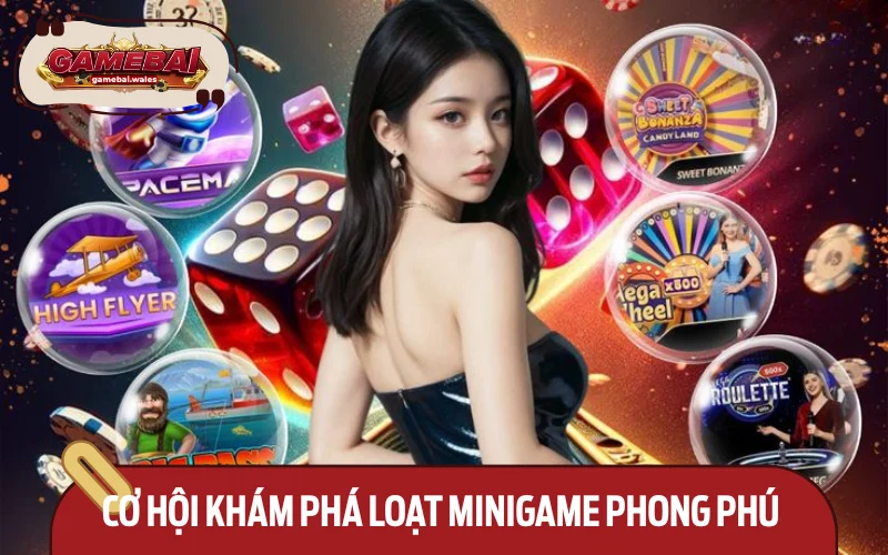 Được trải nghiệm các Minigame đa dạng